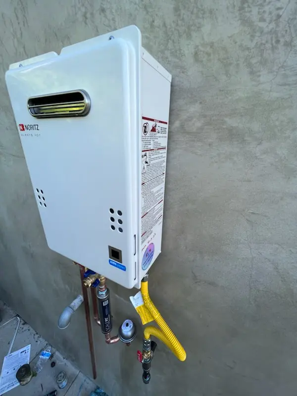Tankless water heater installation for Pennington homes